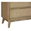 Load image into Gallery viewer, Lola Tallboy 4 Chest of Drawers Solid Acacia Wood Storage Cabinet - Brown
