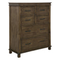 Load image into Gallery viewer, Lily Tallboy 6 Chest of Drawers Solid Pine Wood Bed Storage Cabinet -Rustic Grey
