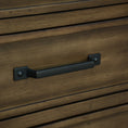 Load image into Gallery viewer, Lily Tallboy 6 Chest of Drawers Solid Pine Wood Bed Storage Cabinet -Rustic Grey
