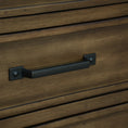Load image into Gallery viewer, Lily Dresser 7 Chest of Drawers Solid Wood Tallboy Storage Cabinet - Rustic Grey
