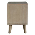 Load image into Gallery viewer, Abelia Bedside Nightstand 2 Drawers Storage Cabinet Shelf Side End Table - Brushed Smoke
