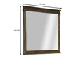 Load image into Gallery viewer, Lily Dresser Mirror 7 Chest of Drawers Tallboy Storage Cabinet - Rustic Grey
