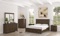 Load image into Gallery viewer, Lily Dresser Mirror 7 Chest of Drawers Tallboy Storage Cabinet - Rustic Grey
