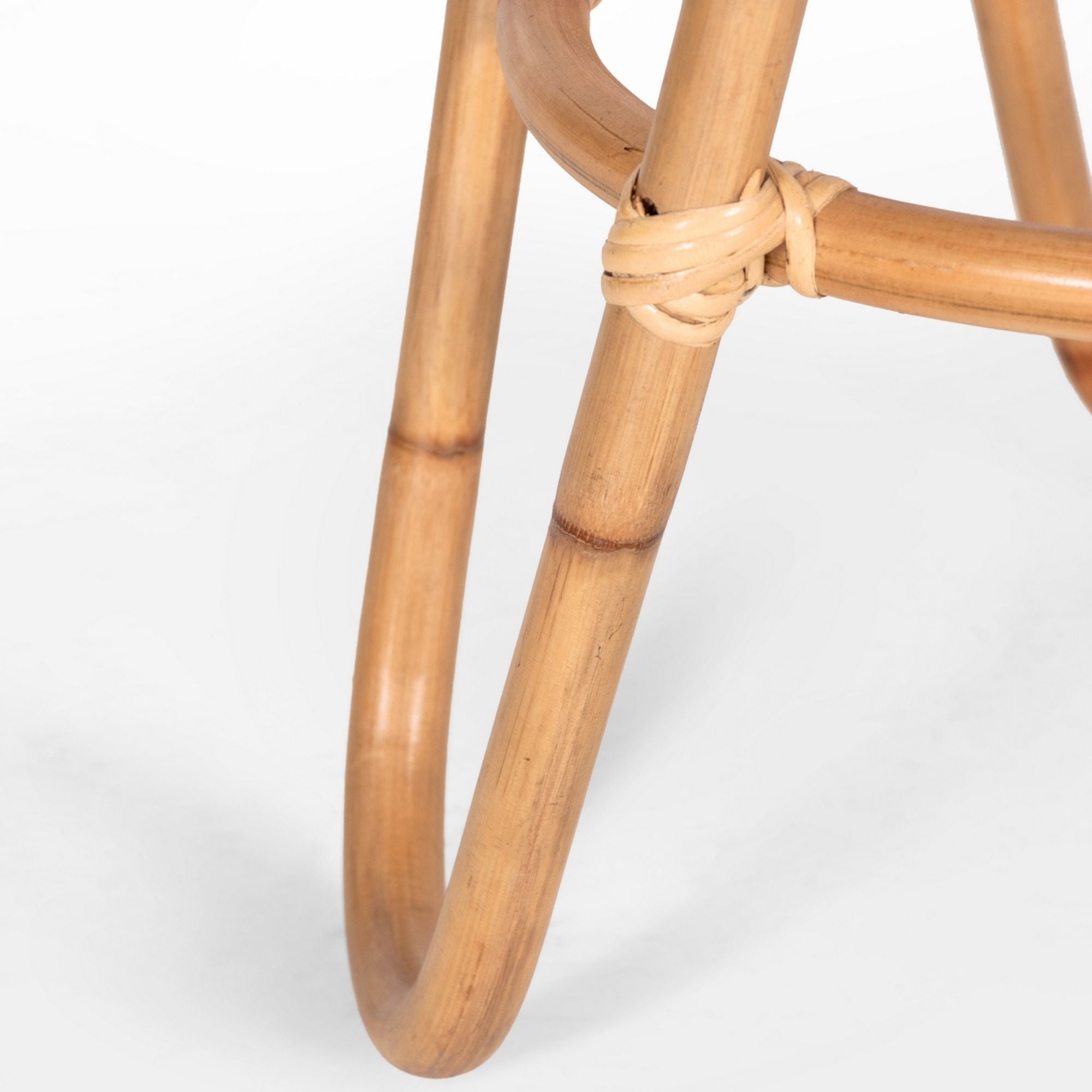 rodeo Rattan Round Coffee Table 80cm -
