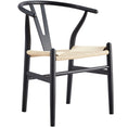 Load image into Gallery viewer, Petunia  7pc 180cm Dining Table Set 6 Wishbone Chair Elm Timber Wood Metal Leg
