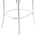 Load image into Gallery viewer, Aster Crossback Bar Stools Dining Chair Solid Birch Timber Rattan Seat - White
