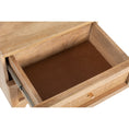 Load image into Gallery viewer, Manly  Bedside Table 2 Drawer Storage Cabinet Solid Mango Wood Rattan
