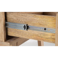 Load image into Gallery viewer, Manly  Bedside Table 1 Drawer Storage Cabinet Solid Mango Wood Rattan

