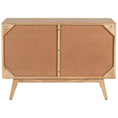 Load image into Gallery viewer, Olearia  Buffet Table 100cm 2 Door Solid Mango Wood Storage Cabinet Natural
