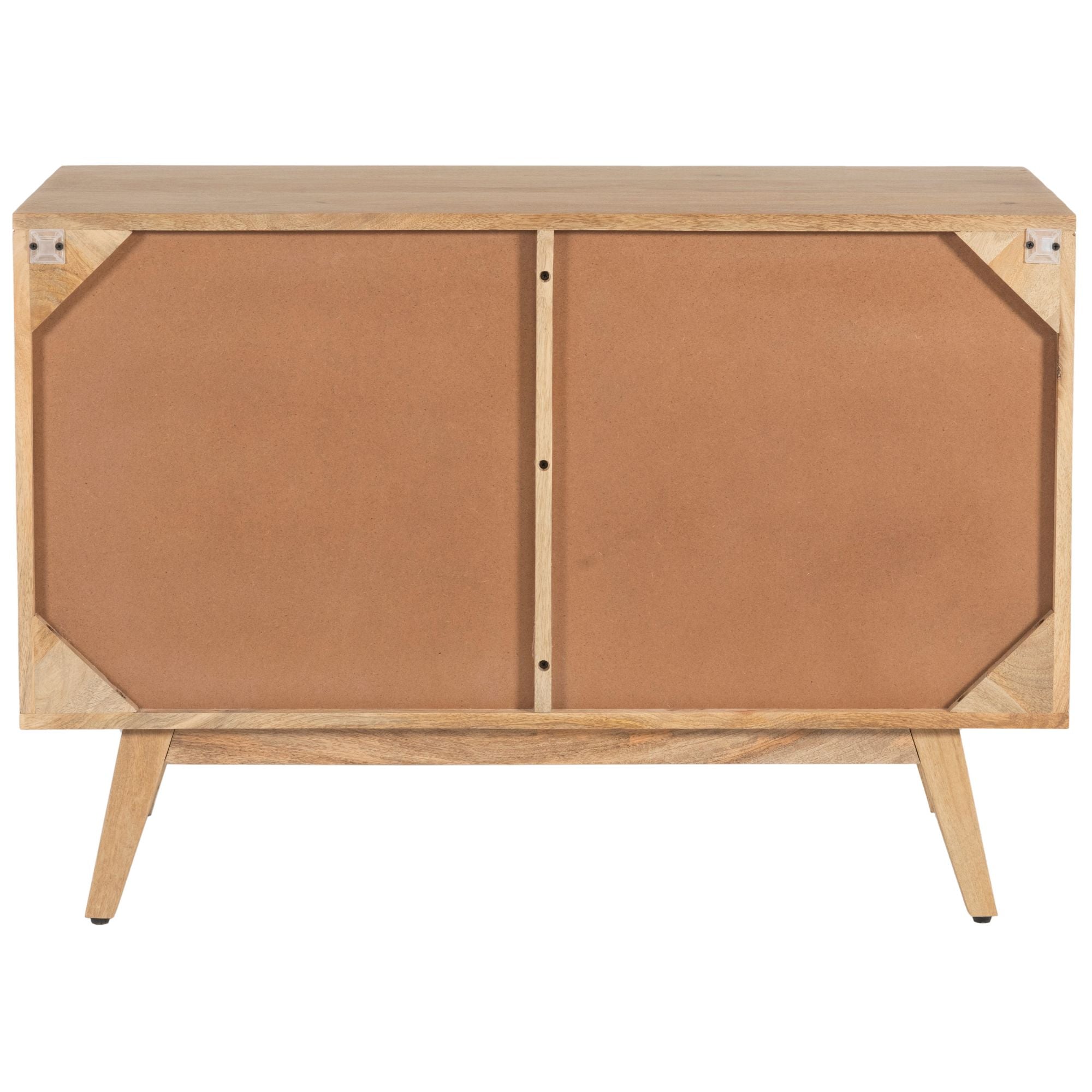 Manly  Buffet Table 100cm 2 Door Solid Mango Wood Storage Cabinet