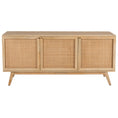 Load image into Gallery viewer, Manly  Buffet Table 150cm 3 Door Solid Mango Wood Storage Cabinet
