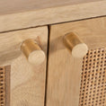 Load image into Gallery viewer, Manly  Buffet Table 150cm 3 Door Solid Mango Wood Storage Cabinet
