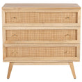 Load image into Gallery viewer, Manly  Storage Cabinet Buffet Chest of 3 Drawer Mango Wood Rattan
