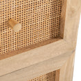 Load image into Gallery viewer, Manly  Storage Cabinet Buffet Chest of 3 Drawer Mango Wood Rattan
