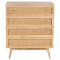 Load image into Gallery viewer, Manly  Storage Cabinet Buffet Chest of 4 Drawer Mango Wood Rattan
