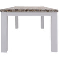 Load image into Gallery viewer, Plumeria Dining Table 190cm Solid Acacia Wood Home Dinner Furniture -White Brush
