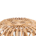 Load image into Gallery viewer, Mimosa 64cm Rattan Round Side Sofa End Table - Natural
