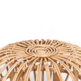 Load image into Gallery viewer, Porto 64cm Rattan Round Side Sofa End Table -

