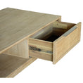 Load image into Gallery viewer, Lola Coffee Table 130cm Solid Acacia Timber Wood Rattan Furniture - Brown
