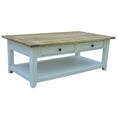 Load image into Gallery viewer, Ally Coffee Table 130cm 4 Drawers Solid Mango Wood Modern Farmhouse Furniture
