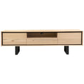 Load image into Gallery viewer, Aconite ETU Entertainment TV Unit 210cm Solid Messmate Timber Wood - Natural
