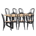 Load image into Gallery viewer, Gutto 9pc 210cm Dining Table Set 8 Arched Back Chair Solid Messmate Timber
