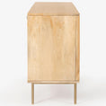 Load image into Gallery viewer, Martina Buffet Table Sideboard 145cm 3 Door Solid Mango Wood Storage Cabinet
