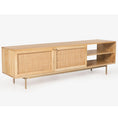 Load image into Gallery viewer, Martina ETU Entertainment TV Unit 175cm Solid Mango Wood Rattan Furniture
