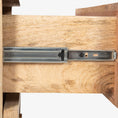 Load image into Gallery viewer, Bondi Bedside Table 2 Drawer Storage Cabinet Solid Mango Wood Rattan
