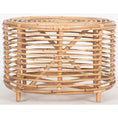 Load image into Gallery viewer, Lilac 61cm Rattan Round Side Table - Natural
