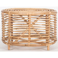 Load image into Gallery viewer, Tyler 61cm Rattan Round Side Table -
