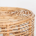 Load image into Gallery viewer, Tyler 61cm Rattan Round Side Table -
