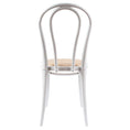 Load image into Gallery viewer, Azalea Arched Back Dining Chair 2 Set Solid Elm Timber Wood Rattan Seat - White
