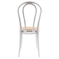 Load image into Gallery viewer, Tori Arched Back Dining Chair 2 Set Solid Elm Timber Wood Rattan Seat - White

