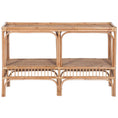 Load image into Gallery viewer, Earthy 120cm Rattan Cane Console Entry Entrance Hallway Table - Natural
