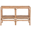 Load image into Gallery viewer, Aldan 120cm Rattan Cane Console Entry Entrance Hallway Table -
