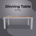 Load image into Gallery viewer, Orville Dining Table 200cm Solid Acacia Wood Home Dinner Furniture - Multi Color
