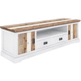 Load image into Gallery viewer, Orville ETU Entertainment TV Unit 214cm 2 Door Solid Acacia Timber - Multi Color
