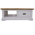 Load image into Gallery viewer, Orville Coffee Table 120cm 1 Drawer Solid Acacia Timber Wood - Multi Color
