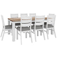 Load image into Gallery viewer, Orville 9pc Dining Set 200cm Table 8 Chair Solid Acacia Wood Timber -Multi Color
