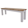 Load image into Gallery viewer, Orville 3pc Dining Set 1.8m Table 1.5m Bench Solid Acacia Timber - Multi Color
