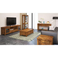 Load image into Gallery viewer, Birdsville Lamp Table 70cm Coffee Side Laptop Desk Bedside Sofa End - Brown
