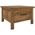 Load image into Gallery viewer, Birdsville Lamp Table 70cm Coffee Side Laptop Desk Bedside Sofa End - Brown
