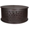 Load image into Gallery viewer, Pansy  Wooden Round 80cm Coffee Table - Brown
