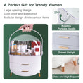 Load image into Gallery viewer, Make up Organizers Storage Vanity Cosmetics Skincare Display Cases Countertop Bathroom Gifts for Women
