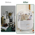Load image into Gallery viewer, Make up Organizers Storage Vanity Cosmetics Skincare Display Cases Countertop Bathroom Gifts for Women
