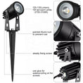 Load image into Gallery viewer, Solar LED Spotlights – Four Adjustable Heads
