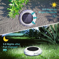 Load image into Gallery viewer, Deck Lights- Solar LED Lights in Cool White – 2 in One Pack
