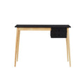 Load image into Gallery viewer, Oslo Desk with Drawer in Black & Natural
