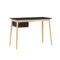 Load image into Gallery viewer, Oslo Desk with Drawer in Black & Natural
